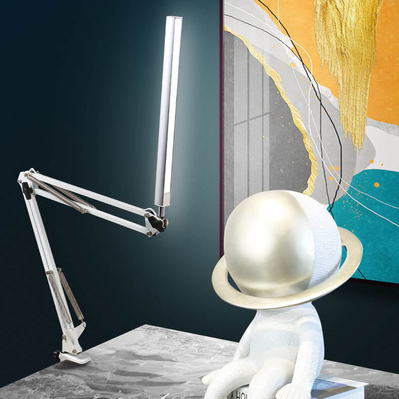 Skorter | LED Foldable Long Arm Clip Eye Protection USB Reading Table Lamp
