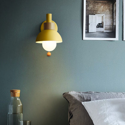 Skorter | Nordic Macaron Globe 1-Light wall lamp