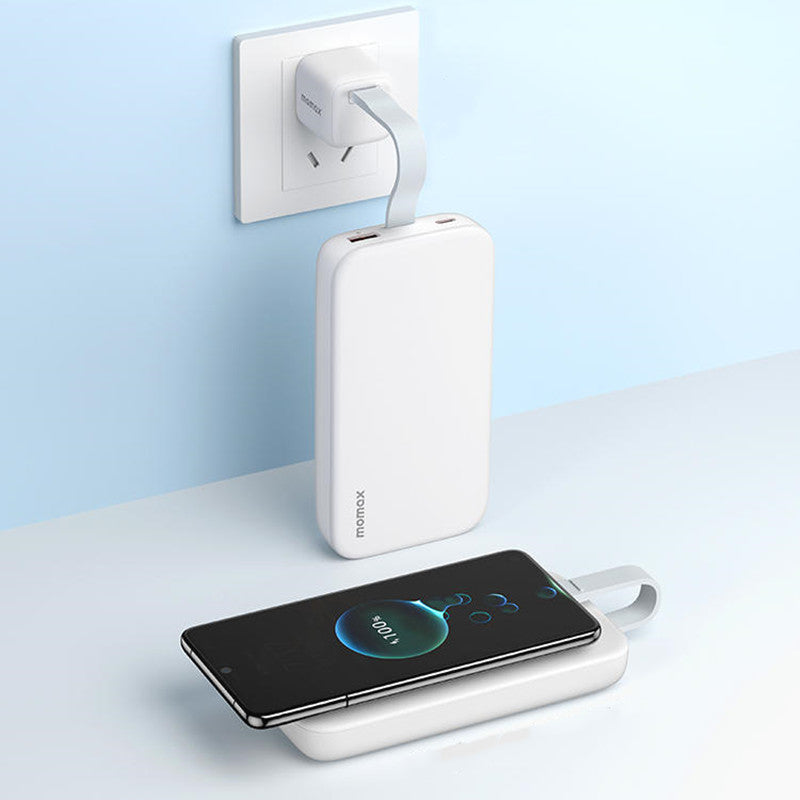 Skorter | Built-In Cable Dual Port Fast Charging Power Bank