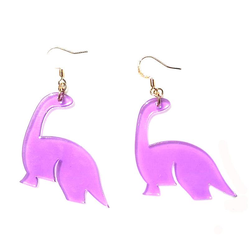Skorter | Acrylic Small Dinosaur Earrings