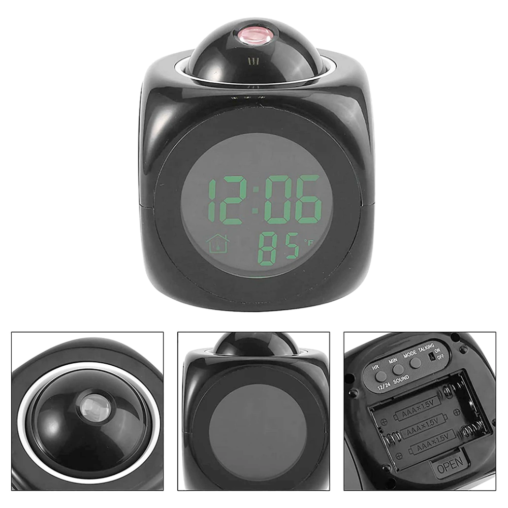 Skorter | Digital Alarm Clock with Temperature