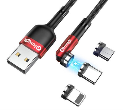 Skorter | 540° rotatable magnetic charging cable