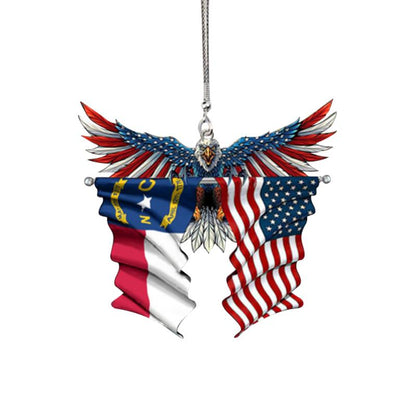 Skorter | Eagle Flag Hanging Ornaments for Car