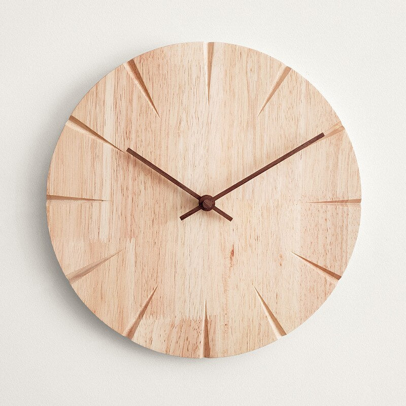 Skorter | ElegantWood - Wood Cut Wall Clock