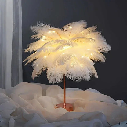 Skorter | LumaPalm Feather Palm Tree Lamp