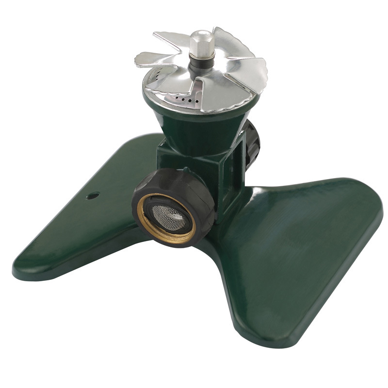 Skorter | 360-Degree Automatic Rotating Metal Lawn Sprinkler – Effective Garden Watering Spray Head
