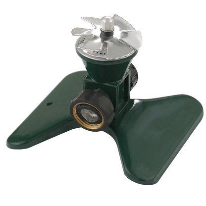 Skorter | 360-Degree Automatic Rotating Metal Lawn Sprinkler – Effective Garden Watering Spray Head