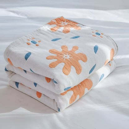 Skorter | Abstract Sunny Reversible Blanket