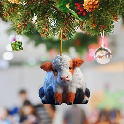 Skorter | Cartoon Cow Decorative Ornament