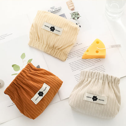 Skorter | Corduroy Elastic Hair Tie Organizer