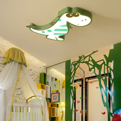 Skorter | DinoBright LED Ceiling Light | Creative Dinosaur Design | Children's Room Lamp | Warm & White Light | Dimmable