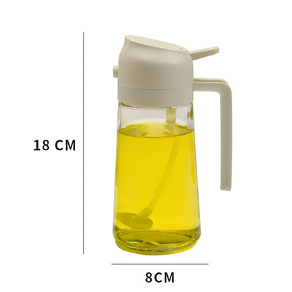 Skorter | 2-in-1 Olive Oil Dispenser & Sprayer – Perfect for Cooking, Salads, and BBQ