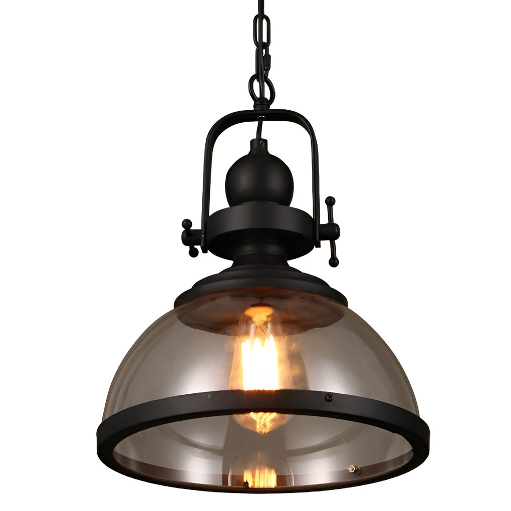 Skorter | Antique Glass Iron Retro Industrial Chandelier Pendant Ceiling Lights