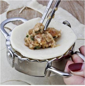 Skorter | 2PC Stainless Steel Dumpling and Empanada Maker