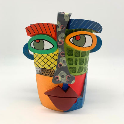 Skorter | Abstract Face Flower Pot