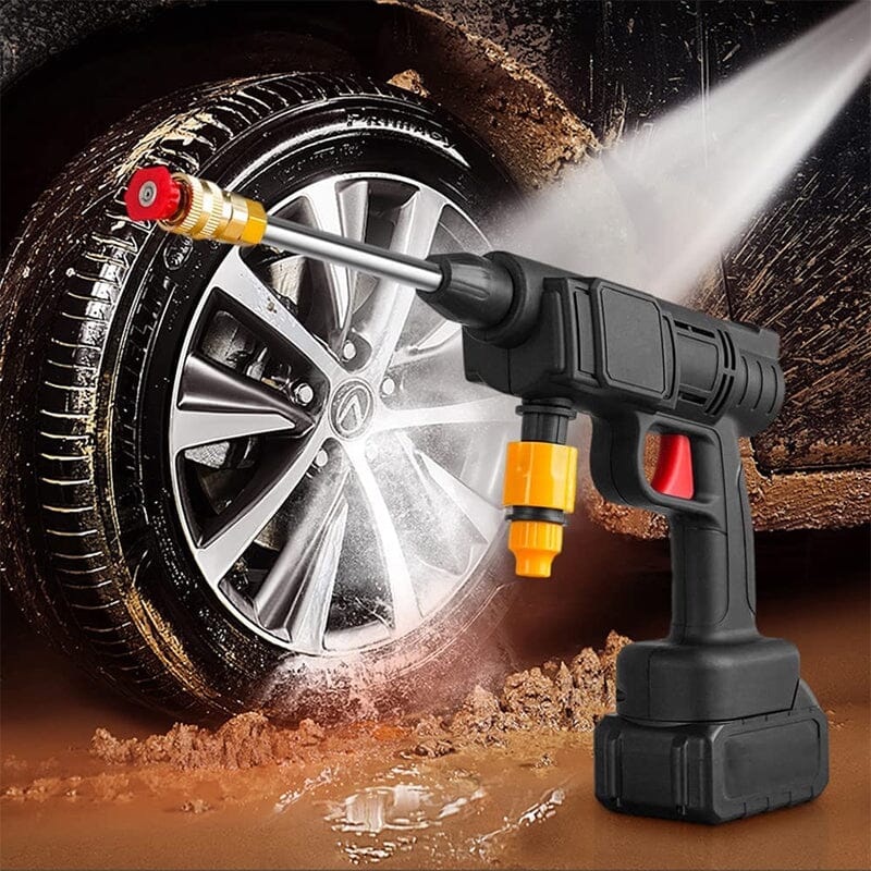 Skorter | Cordless Portable High Pressure Spray Water Gun Set | Ideal for Cleaning Cars, Patios & Garden Furniture