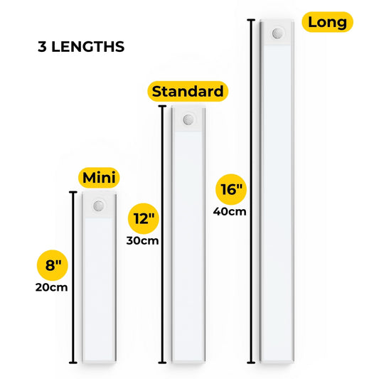 Skorter | EasyLight - LED strip with motion sensor wireless - Hassle-free without cables