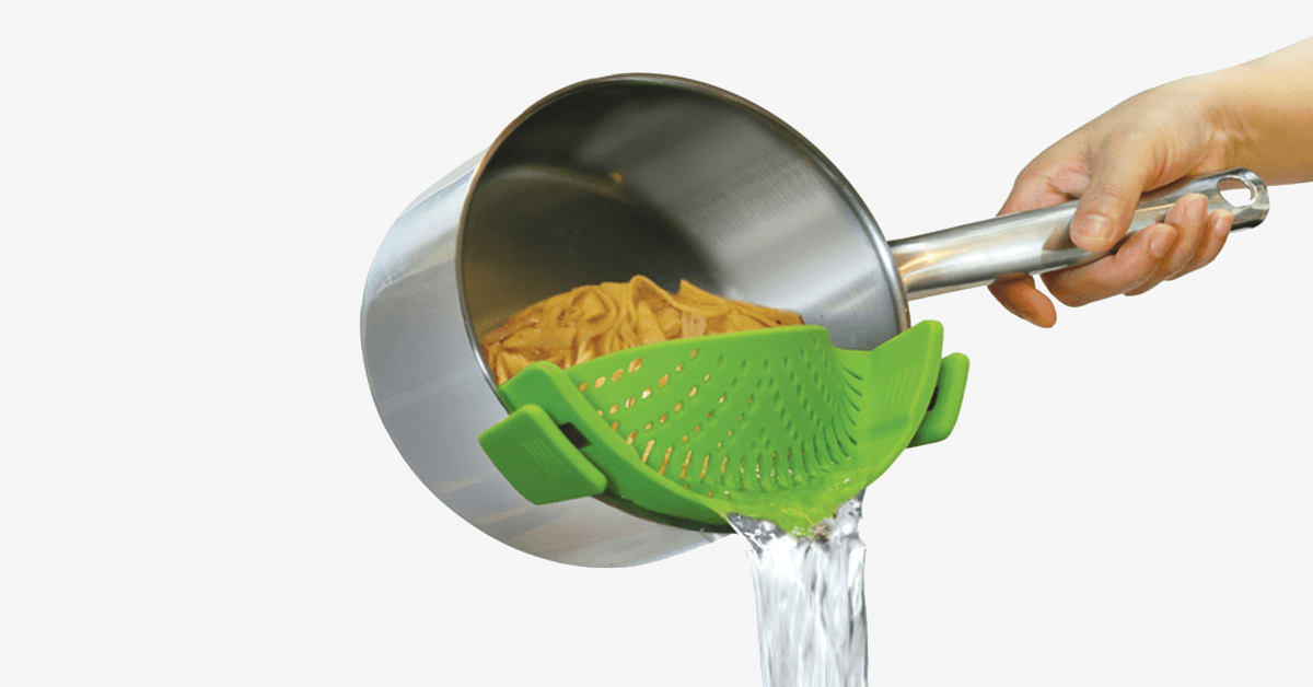 Skorter | Clip-On Sieve – Experience Ease in The Kitchen