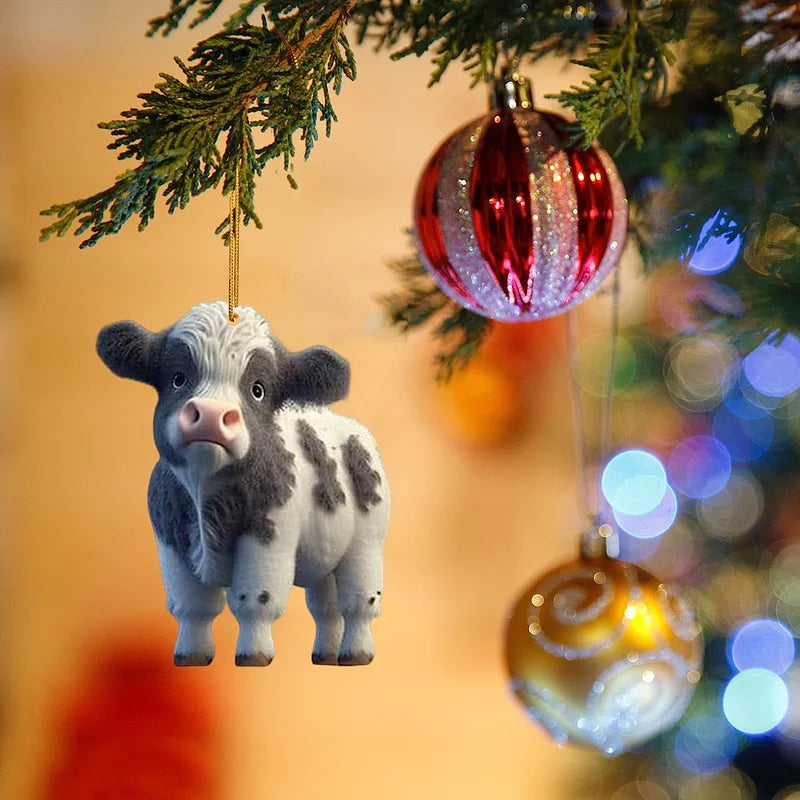 Skorter | Cartoon Cow Decorative Ornament