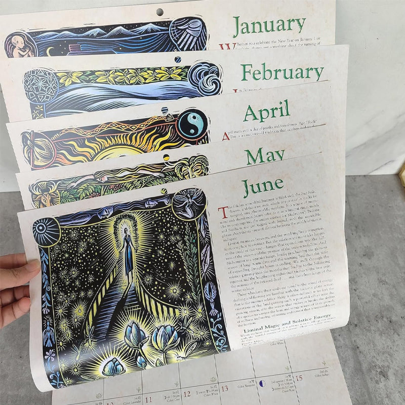 skorter | 2024 Witch Wall Calendar