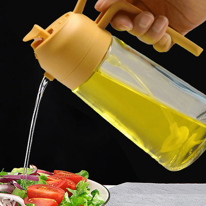 skorter | 2-In-1 Glass Oil Spray and Dispenser