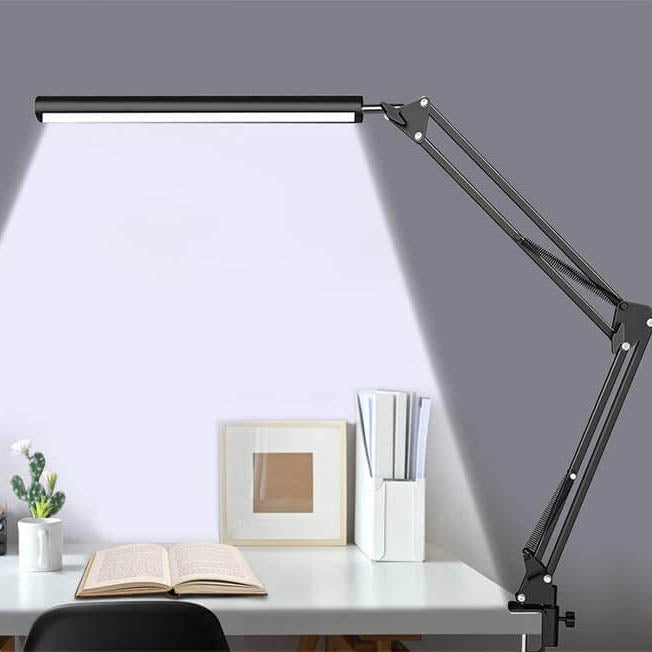 Skorter | LED Foldable Long Arm Clip Eye Protection USB Reading Table Lamp