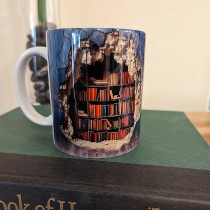 Skorter | 3D Bookshelf Mug