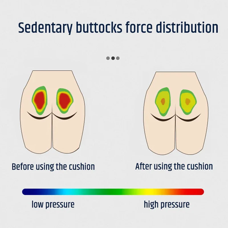 Skorter | Cushion with Honeycomb Shape (Cushion + Cover for Seat Cushion)