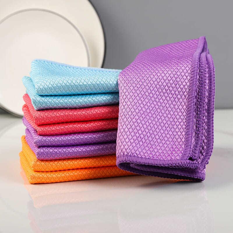 skorter | Fish scale microfiber polishing cleaning cloth