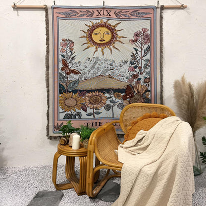 Skorter | Boho Sun Tapestry Blanket