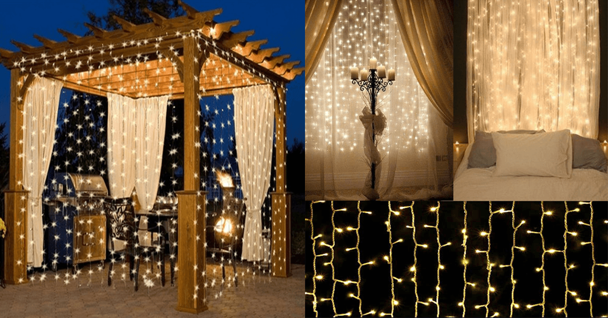 Skorter | Beautiful LED Curtain String Lights – Design your beautiful corner!