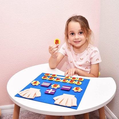 Skorter | Felt Finger Number Counting Toy