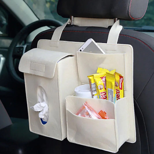Skorter | fit car seat back organiser with 4 pockets