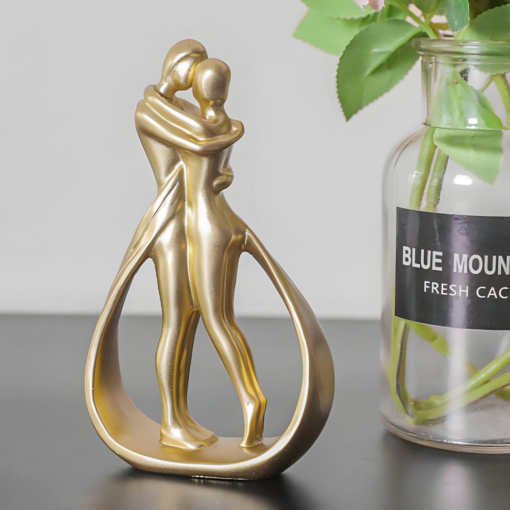 Skorter | Embrace Resin Couple Sculpture