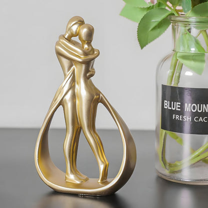 Skorter | Embrace Resin Couple Sculpture