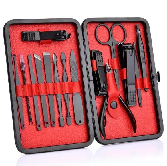 Skorter | 15-piece professional manicure set with travel case
