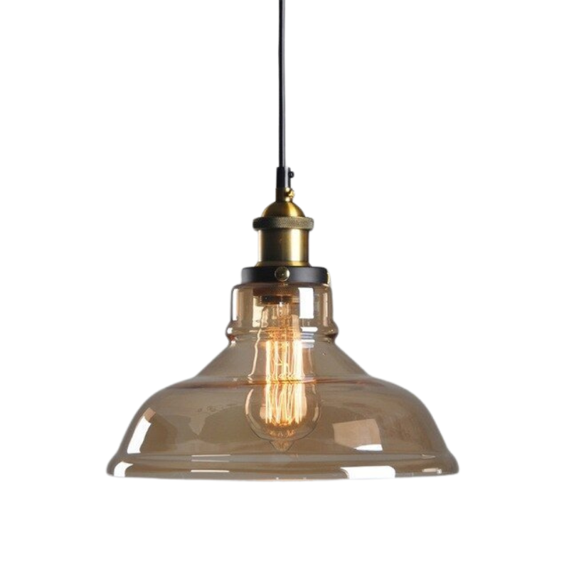 Skorter | GlassHaven – Elegant Industrial Pendant Lamp
