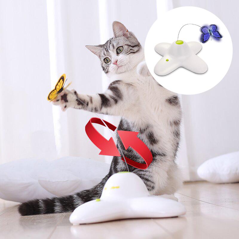 Skorter | Automatic Butterfly Funny Cat Toy
