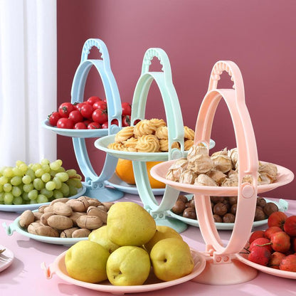 skorter | Folding 3-Layer Fruit Plate
