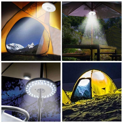 Skorter | Solar LED Camping Lamp – Portable, Hanging Tent Light for Outdoor Activities