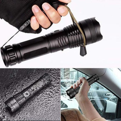 Skorter | 30000-5000 Lumen High Power LED Flashlight, waterproof