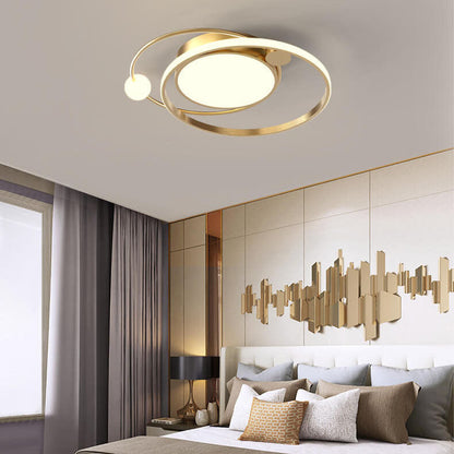 Skorter | Nordic Round Circle LED Ceiling Light flush mounted