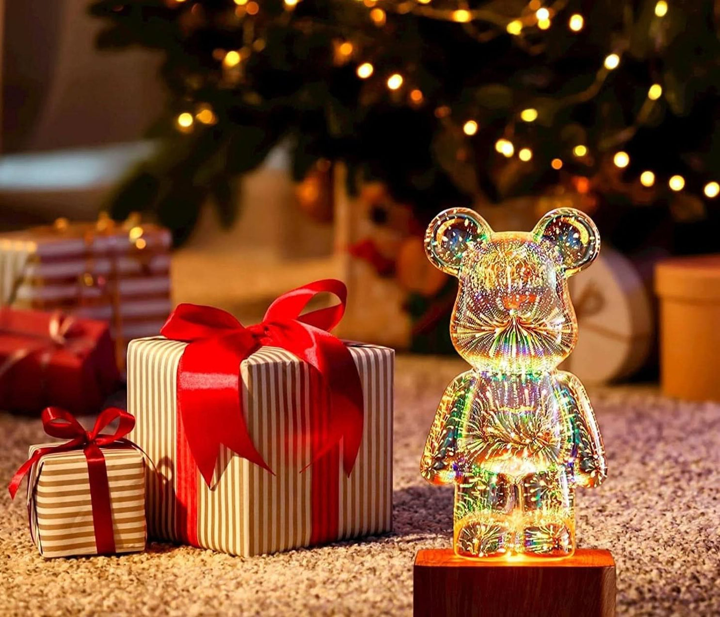 Skorter | 3d Firework Bear Lamp