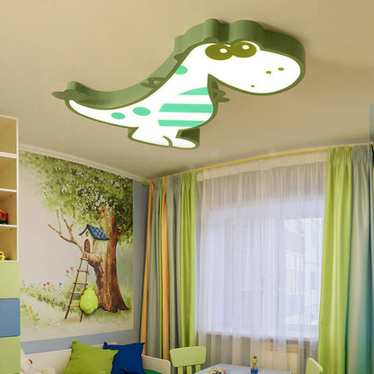 Skorter | DinoBright LED Ceiling Light | Creative Dinosaur Design | Children's Room Lamp | Warm & White Light | Dimmable
