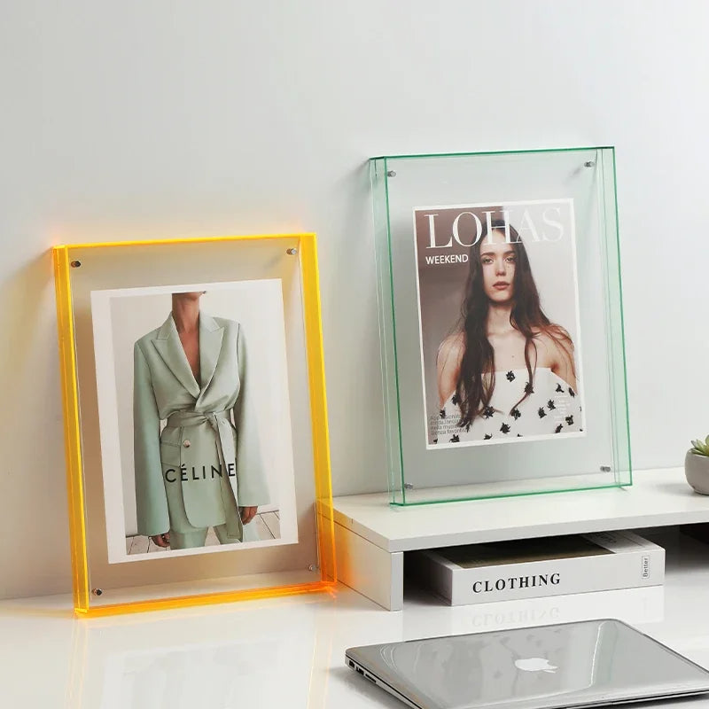 Skorter | ColorPop Transparent Photo Frame