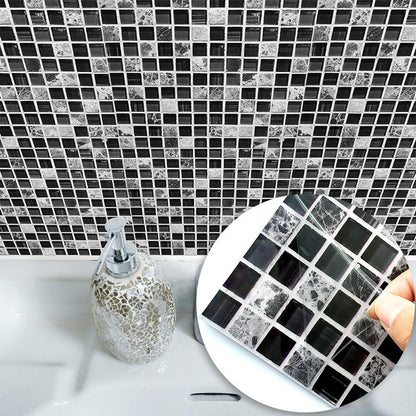 Skorter | Black Mosaic Creative Tile Stickers