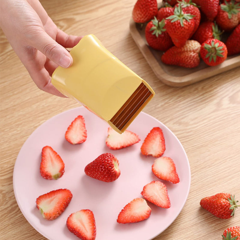 Skorter | Fruit Egg Stainless Steel Strawberry Cutter