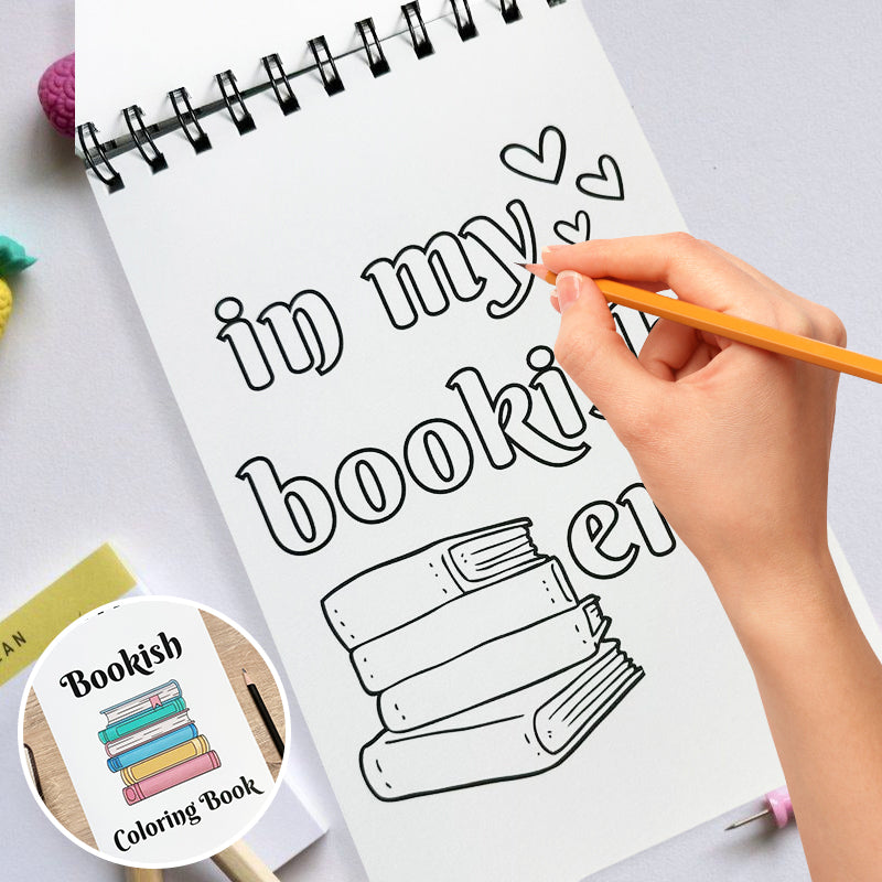 Skorter | Booklover Coloring Book