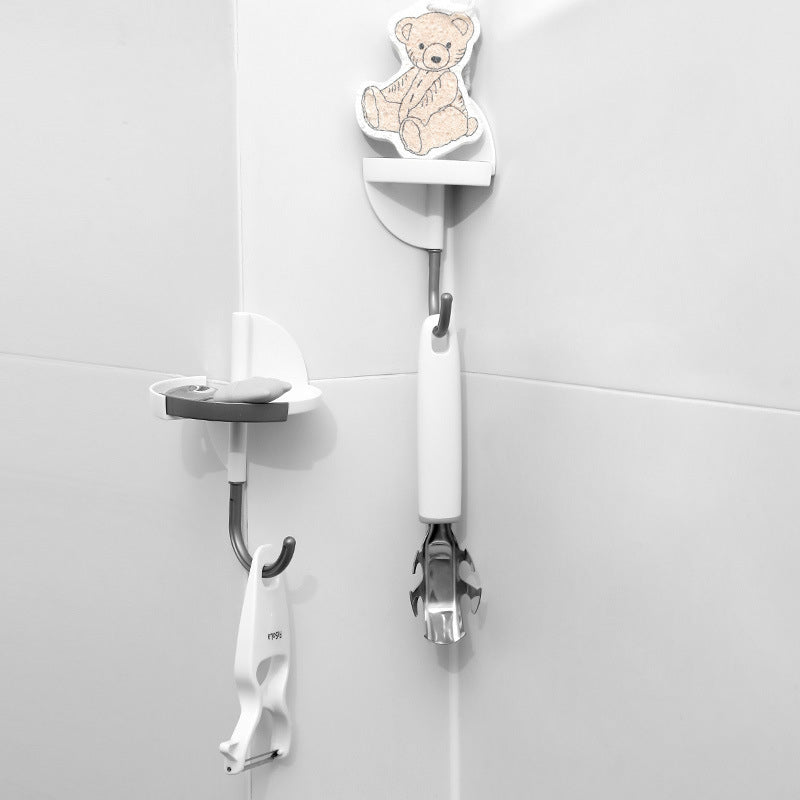 skorter | 2-In-1 Minimalist No-Drill Hook for Kitchen and Bathroom