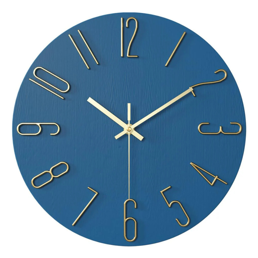 Skorter | Noble – Modern Wall Clock for Living Room | Minimalist Home Décor